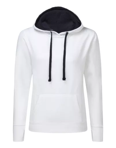 Ladies' Contrast Hoodie