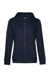 Women's Queen Zipped Hooded Sweat