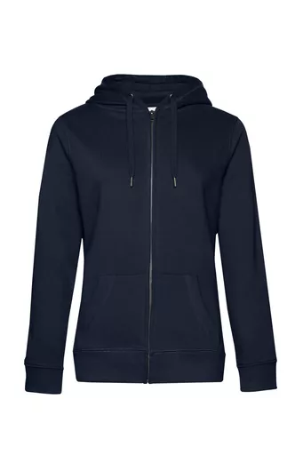 Women's Queen Zipped Hooded Sweat