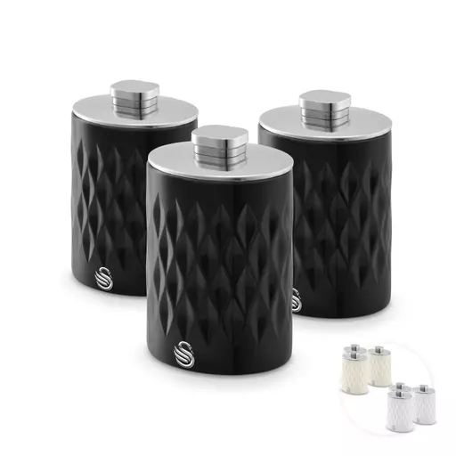 Swan Hexton Set of 3 Canisters