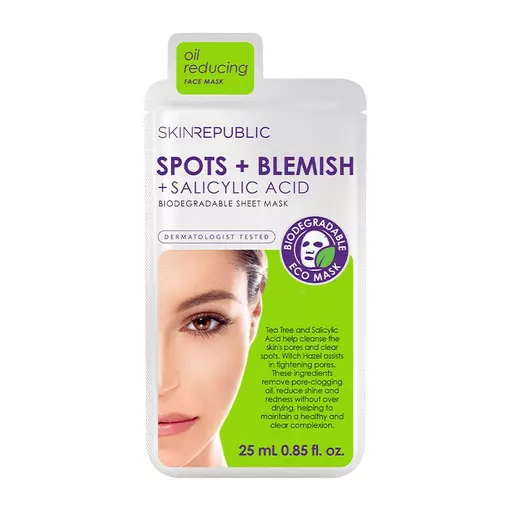 Skin Republic Spots & Blemish Face Mask Sheet 25ml