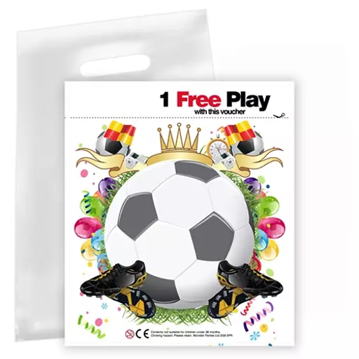 Personalised Party Bag - Football - Box of 200