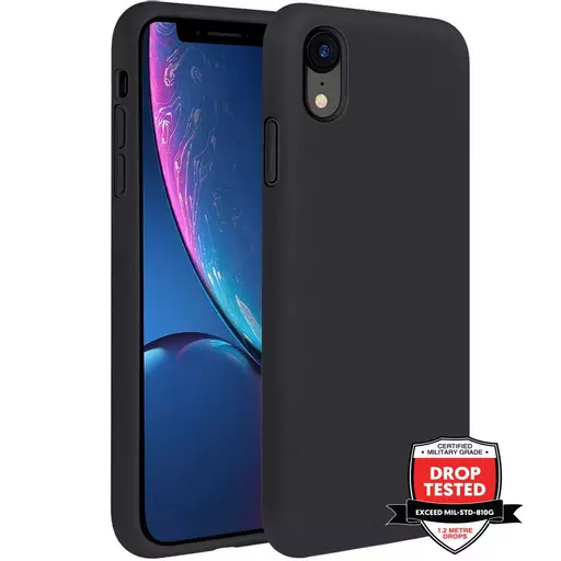 Silicone for iPhone XR - Black