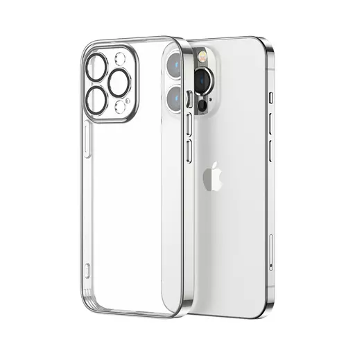 Joyroom - JR-BP907 CheryMirror Electroplate Phone Case  (Silver) - For iPhone 13