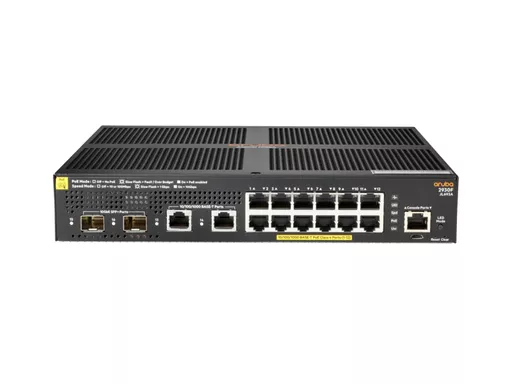 Aruba 2930F 12G PoE+ 2G/2SFP+ Managed L3 Gigabit Ethernet (10/100/1000) Power over Ethernet (PoE) 1U Black