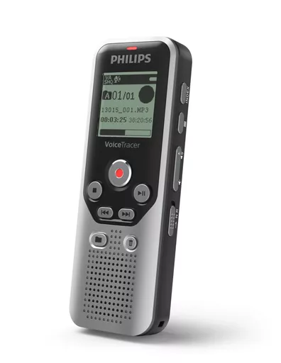 Philips DVT1250 dictaphone Internal memory & flash card Black, Grey