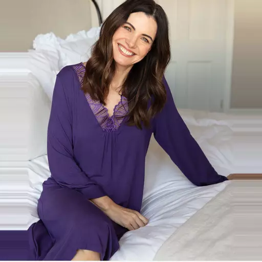 Nora Rose LONG SLEEVE NIGHTDRESS   Elsie