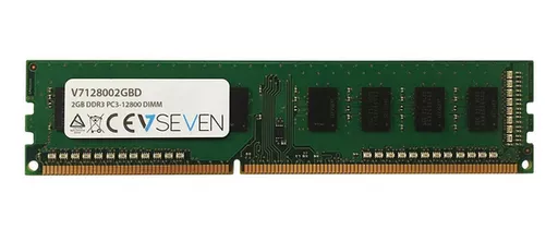 V7 2GB DDR3 PC3-12800 - 1600mhz DIMM Desktop Memory Module - V7128002GBD