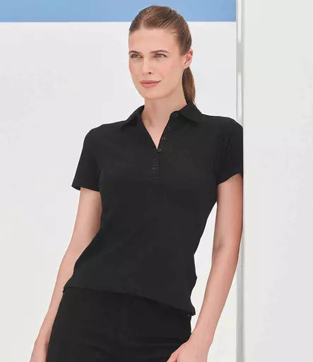 SF Clothing Ladies Stretch Piqué Polo Shirt