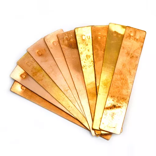 Electrodes for Student Cell Copper 100 x 19 mm PK 10