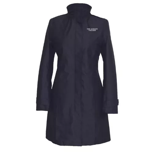 The Queens College Ladies Washington Long Raincoat