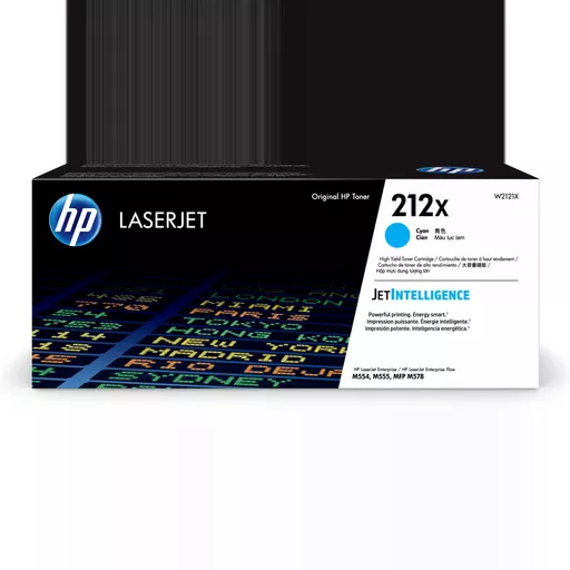 HP W2121X/212X Toner cartridge cyan, 10K pages ISO/IEC 19752 for HP CLJ M 554