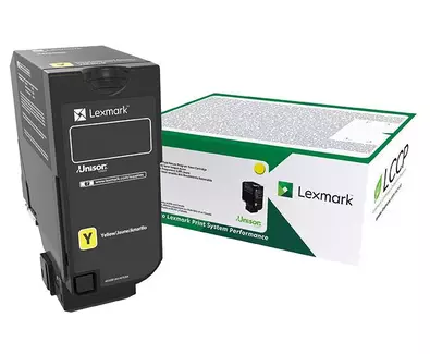 Lexmark 75B20Y0 Toner-kit yellow return program, 10K pages ISO/IEC 19752 for Lexmark CS 727