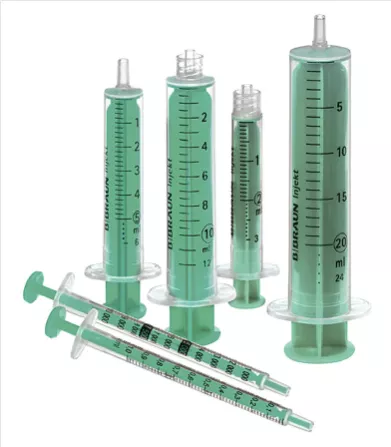 Luer Lock Plastic Syringe Sterile 2 Piece 5ml PK 100