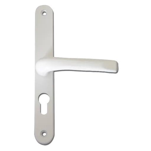 ASEC 70 Lever/Lever UPVC Furniture - 270mm Backplate