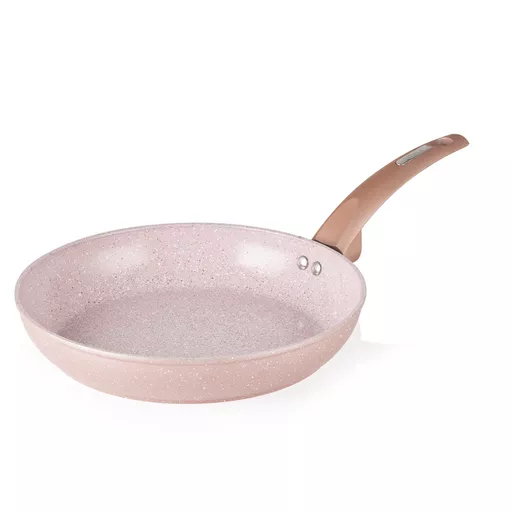 28cm Forged Fry Pan Rose Pink