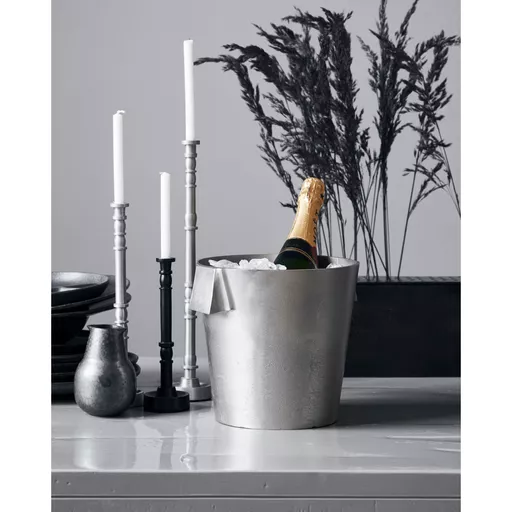 Wine cooler, Buck, Brushed silver