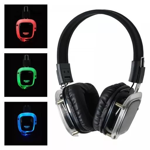 W Audio SDPRO 3-Channel Silent Disco Headphones