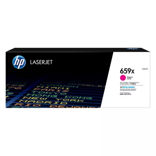 HP 659X (W2013X) High Yield Magenta Original LaserJet Toner Cartridge (29000 Yield)