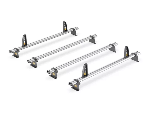 Volkswagen Transporter T7 2025-Onwards L2, H1 - ULTI Bar+ (Aluminium) - 4 Roof Bars