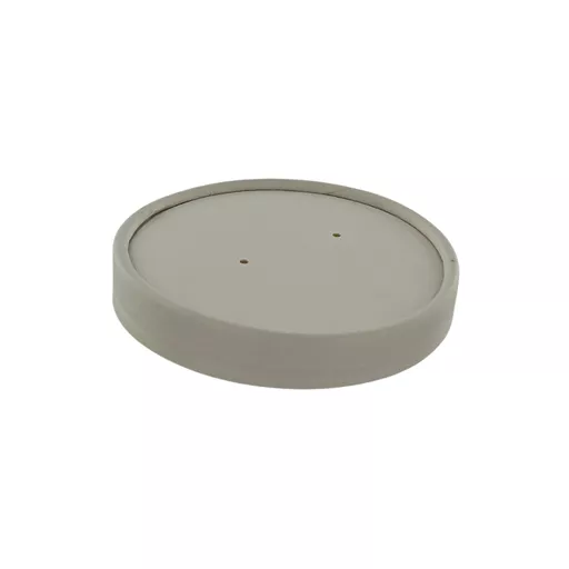 26/32oz Paper Soup Container Lid White
