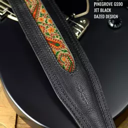 GS90 black dazed  Pinegrove guitar strap.jpg