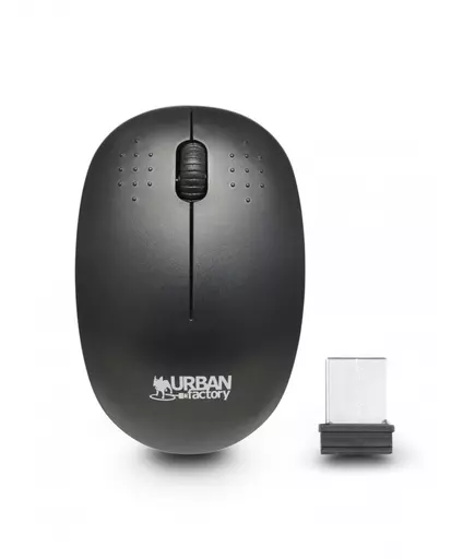 Urban Factory Free mouse Ambidextrous RF Wireless Optical 1000 DPI