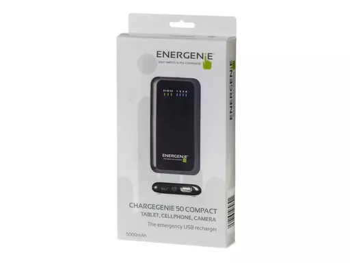 EnerGenie ChargeGenie 50 5000 mAh Black