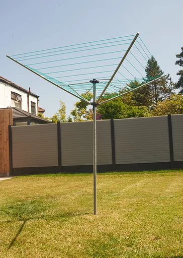 40M Rotary Airer 4 Arm Steel Powder Coated