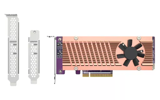 QNAP QM2-2P-384A interface cards/adapter Internal M.2