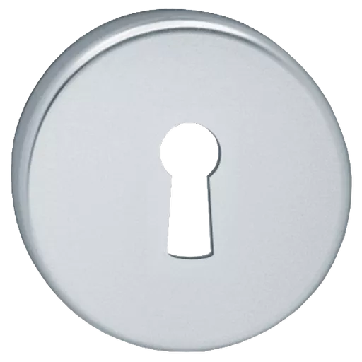 DORTREND SECK1AS 50mm x 5mm Concealed Fix UK Escutcheon