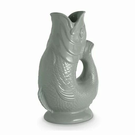 The Wade Fish Jug in Sage 1.2 Litre