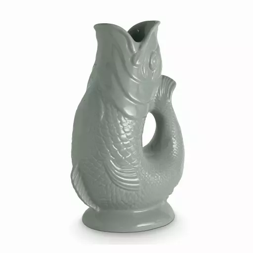 The Wade Fish Jug in Sage 0.6 Litre