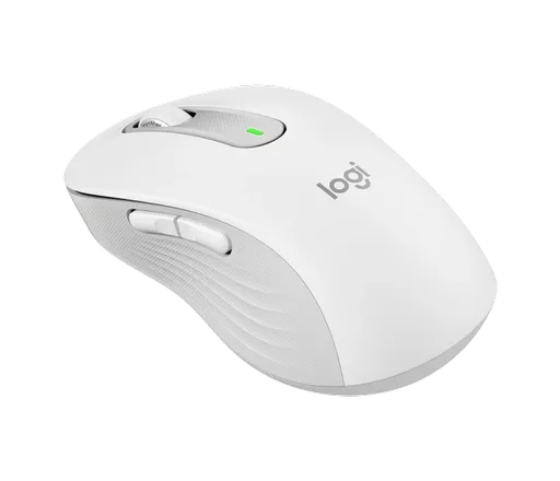 Logitech Signature M650 L Wireless Mouse in Off-white