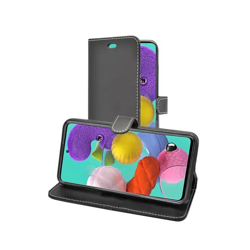 Wallet for Galaxy A51 - Black