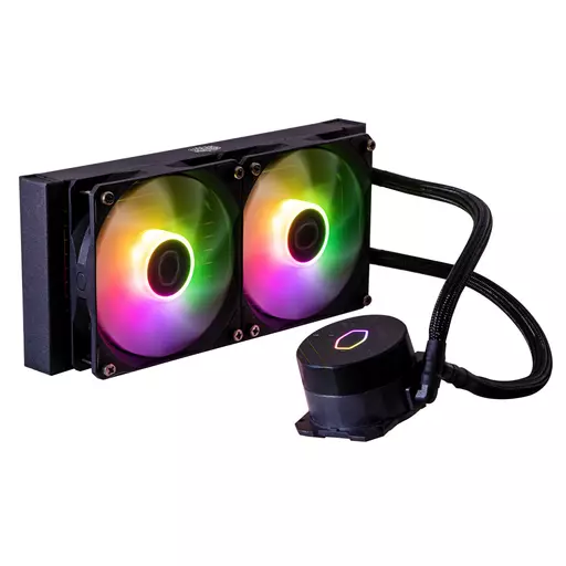 Cooler Master MasterLiquid 240L Core ARGB Processor Liquid сooling kit 12 cm Black