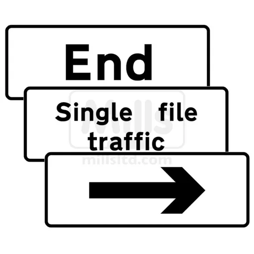 Supplementary Plate for 750mm Endura Road Sign