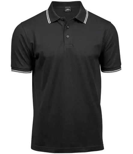 Tee Jays Luxury Stretch Tipped Polo Shirt