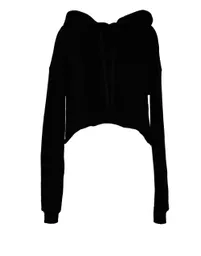 Women's Cropped Fleece Hoodie
