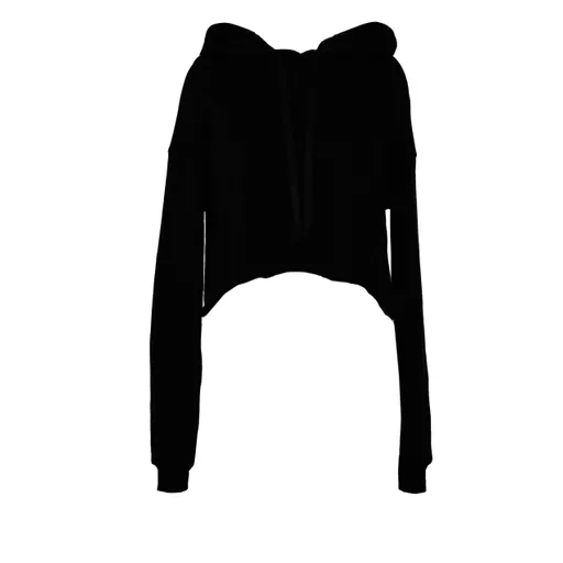 Women's Cropped Fleece Hoodie