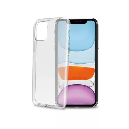Celly Gelskin mobile phone case 15.5 cm (6.1") Cover Transparent