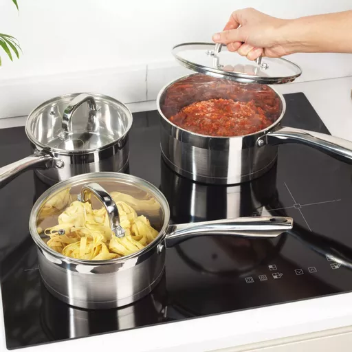 Timeless Collection 3-Piece Saucepan Set