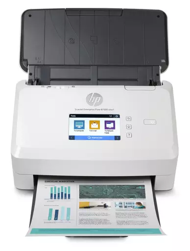 HP Scanjet Enterprise Flow N7000 Sheet-fed scanner 600 x 600 DPI A4 White