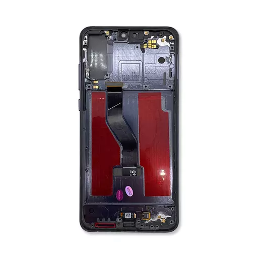 OLED Screen Assembly w/ Frame (REFRESH+) (Black) - Huawei P20 Pro