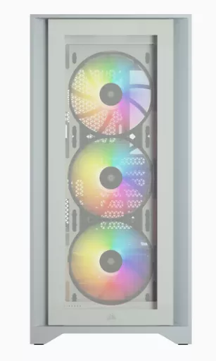 Corsair iCUE 4000X RGB Midi Tower White