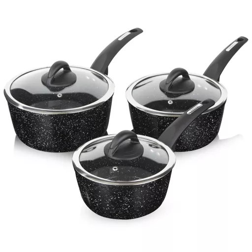 3pce Forged Pan Set 18/20/22cm