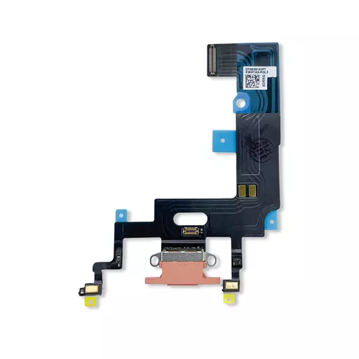 Charging Port Flex Cable (Coral) (CERTIFIED - OEM) -  For iPhone XR
