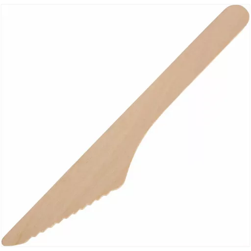 BIRCHWOOD KNIFE 165MM PK100