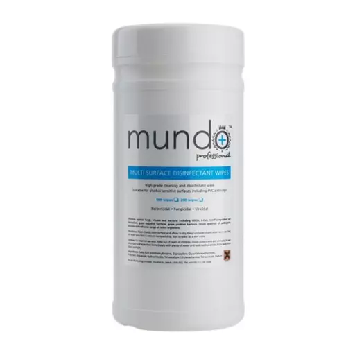 Mundo Multi Surface Disnfectant Wipes x 100