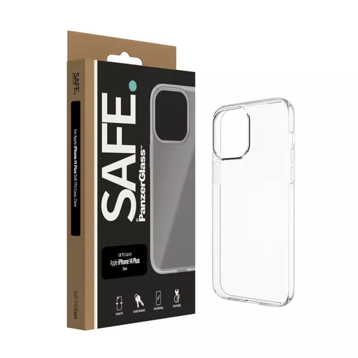 PanzerGlass SAFE. by ® TPU Case Apple iPhone 14 Plus | Transparent